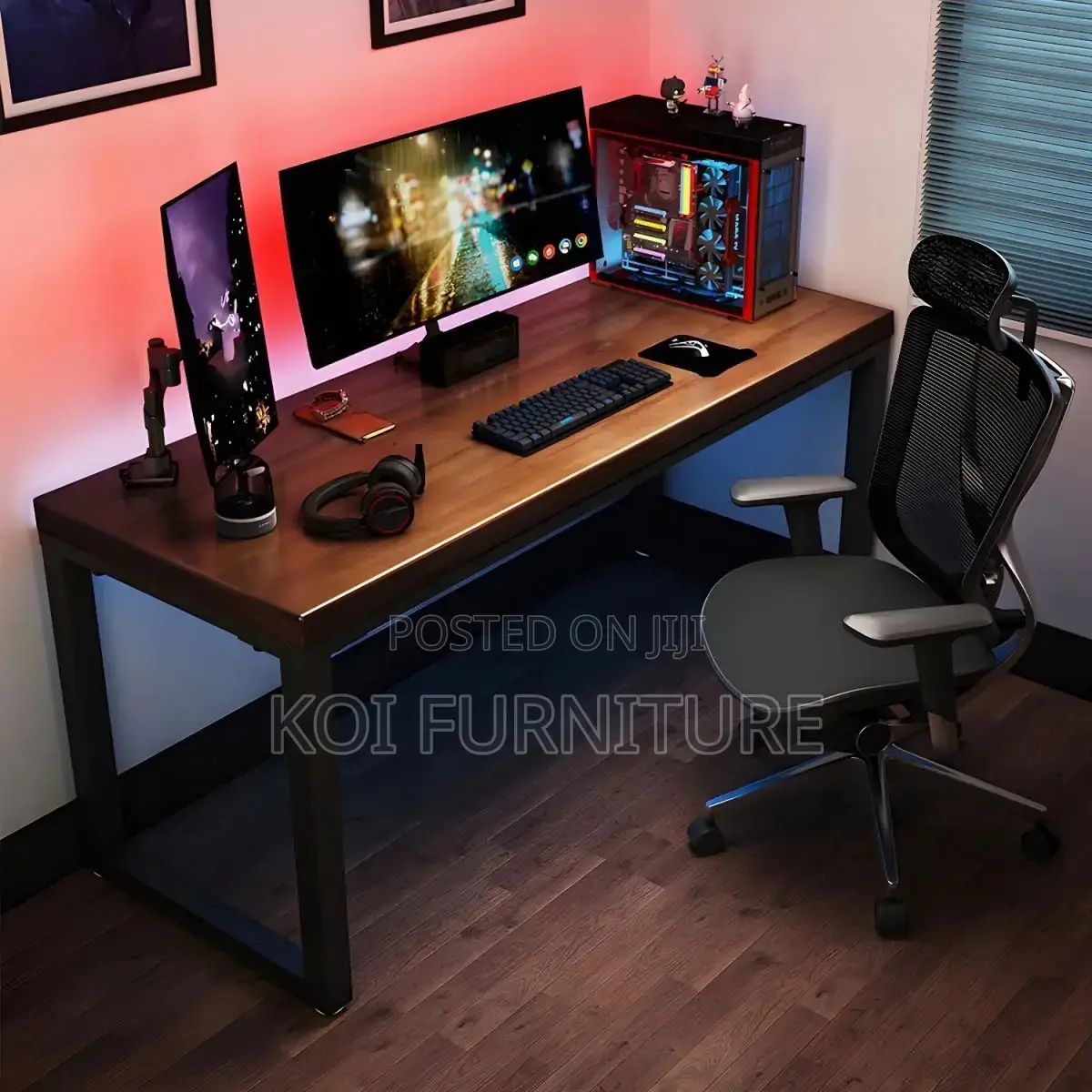 Office Table; Rectangular Home Office Study Computer Table