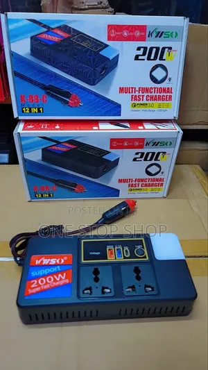 Brand New 200w Multifunctional Car Charging Inverter