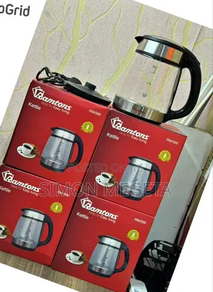 In Stock Electric Kettle Ramton Cordless 1.7 Litres