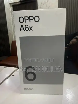 New Oppo A6x 64 GB Black