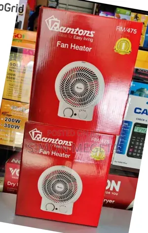 In Stock Ramton Fan Heater Payment on Delivery