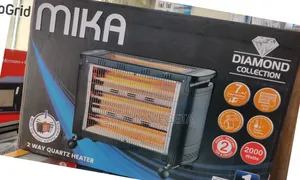 Mika Top and Front Quartz Heater