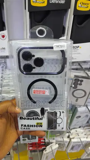 Clopi Clear Case With Camera Ring Lens for iPhone 17 Pro Max