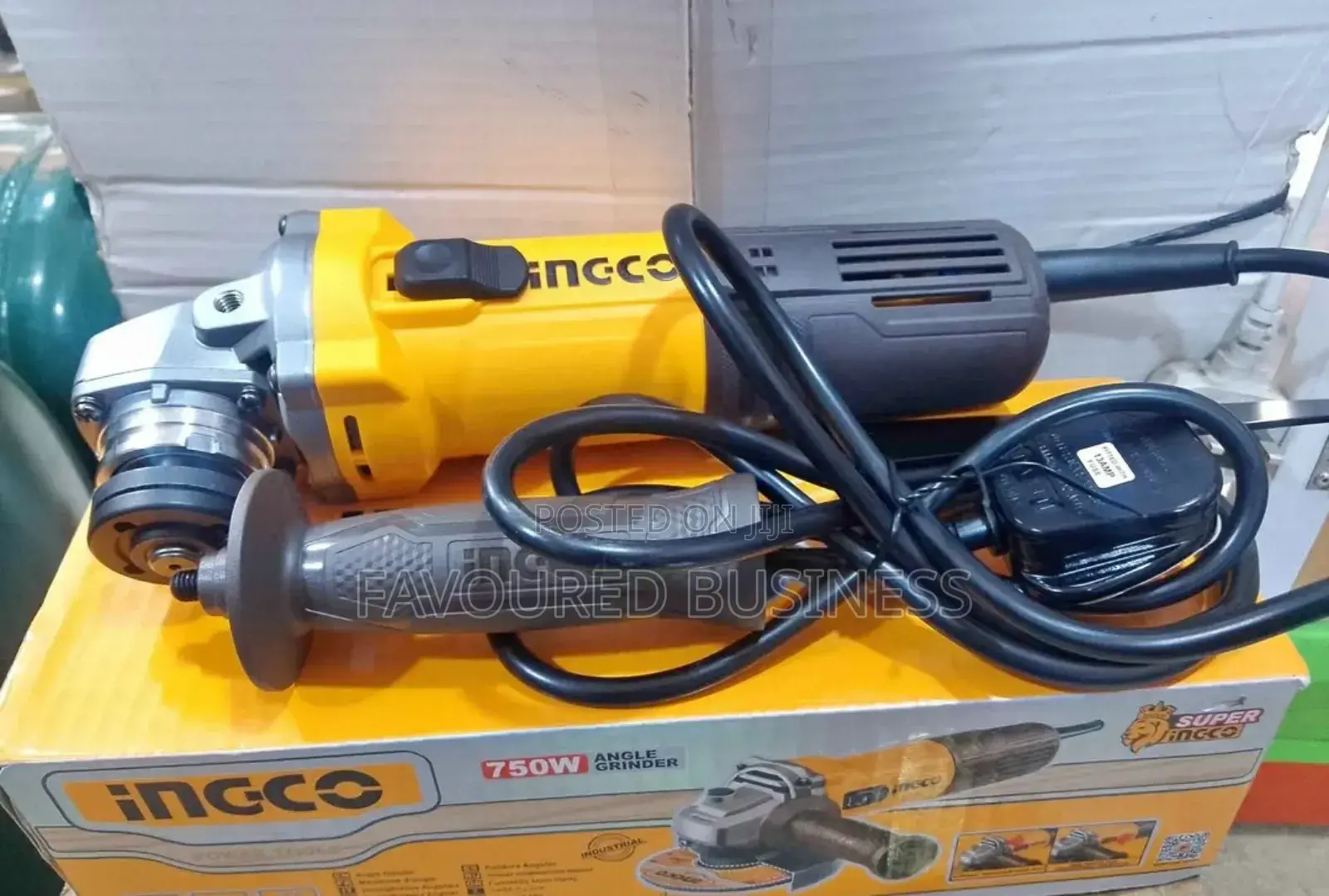 Ingco Grinder 750w / Electric Ingco Angle Grinder Machine