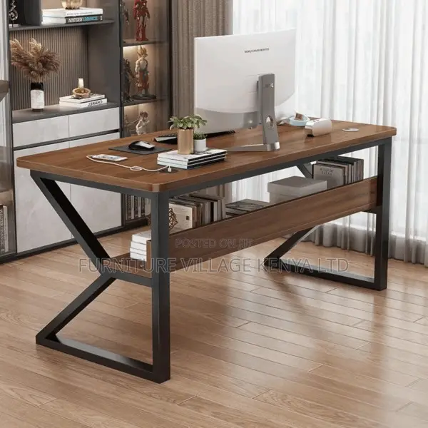 Office Desk; 120cm Generic Computer Desk