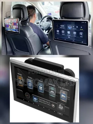 Android Headrests Screens (Touchscreen). For Toyota,Subaru,Mercedes,Vw