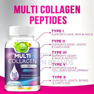 Multiple Collagen Complex - Type I, Li, Lii, V, X, 120 PCS