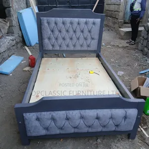 4x6 New Design Mountain Bed Gray