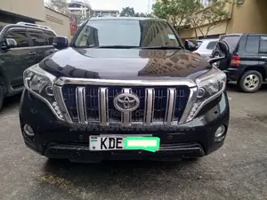 Toyota Land Cruiser Prado 2016 Matt Black