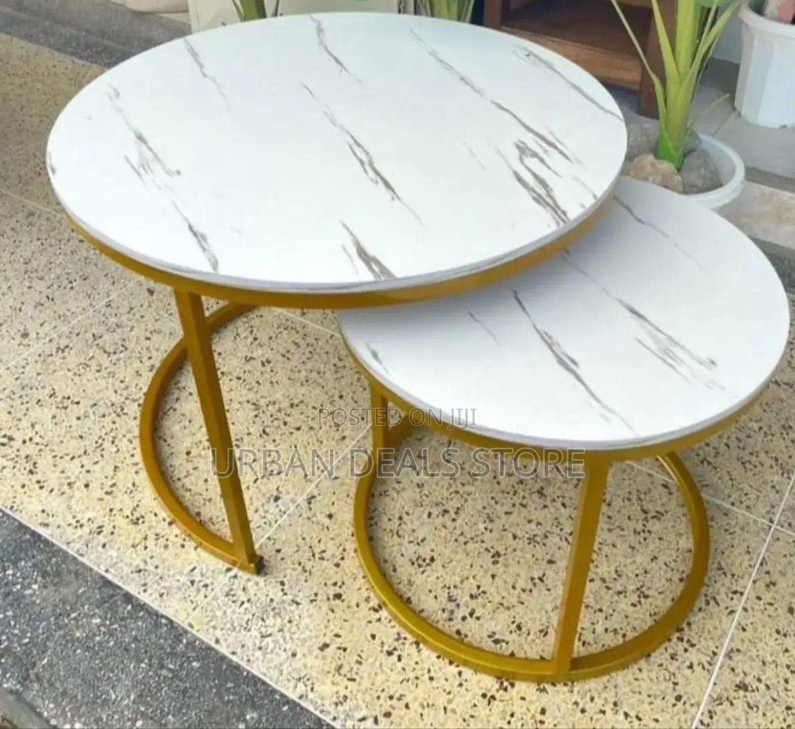 White Nesting Coffee Table