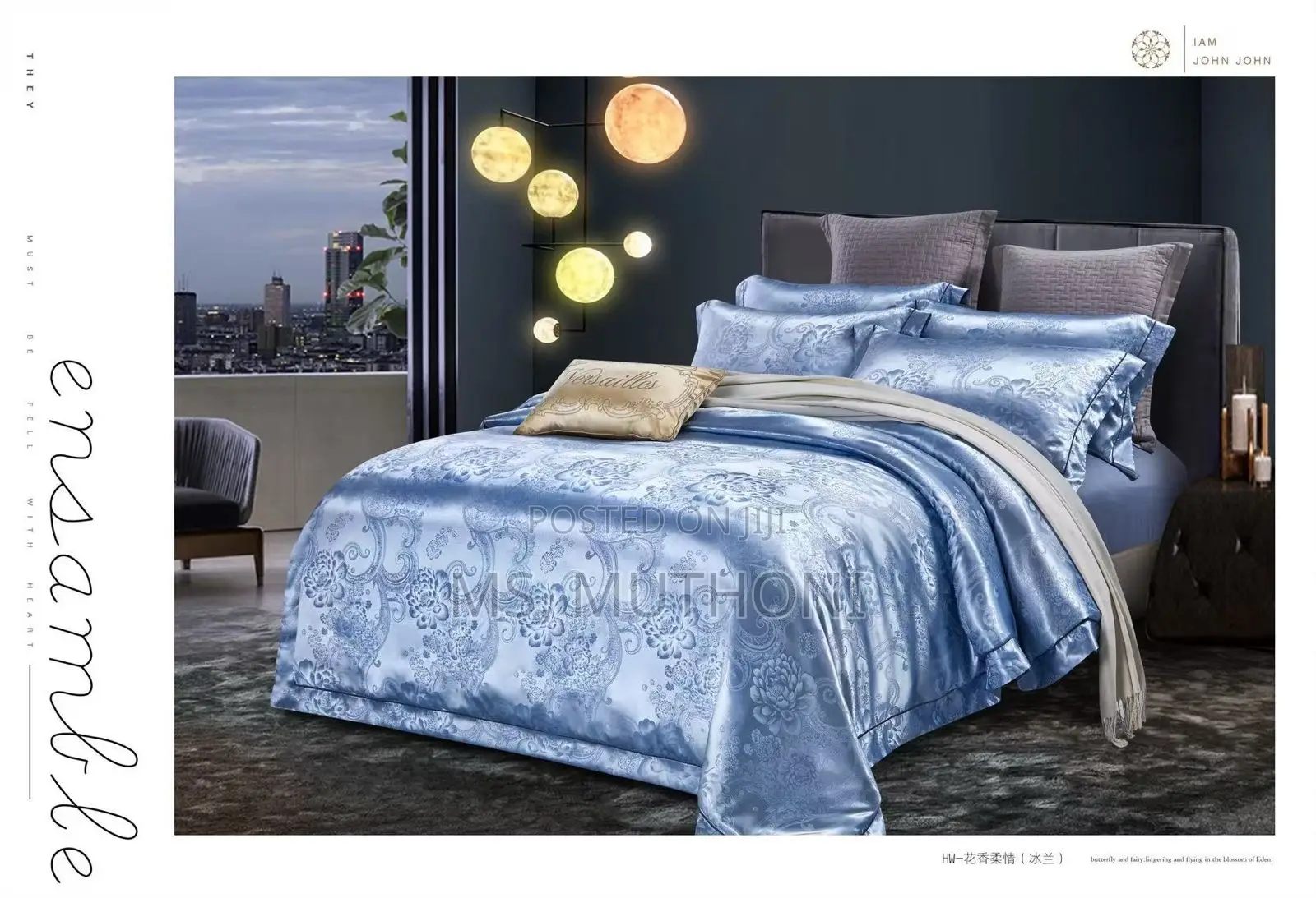 6*7 New Silk Duvet Cover Set