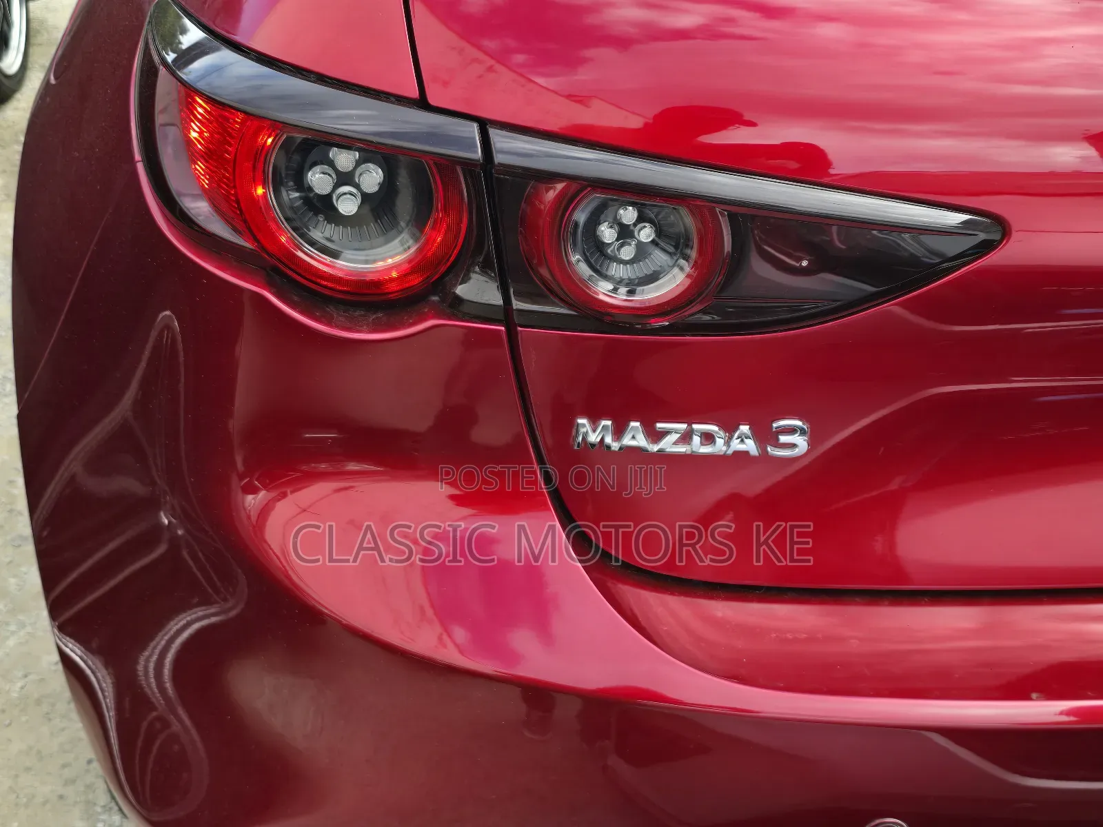 Mazda 3 2020 Red