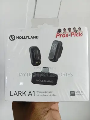 Hollyland Lark A1 2-Person Wireless Mini Duo Lavalier Microphone/