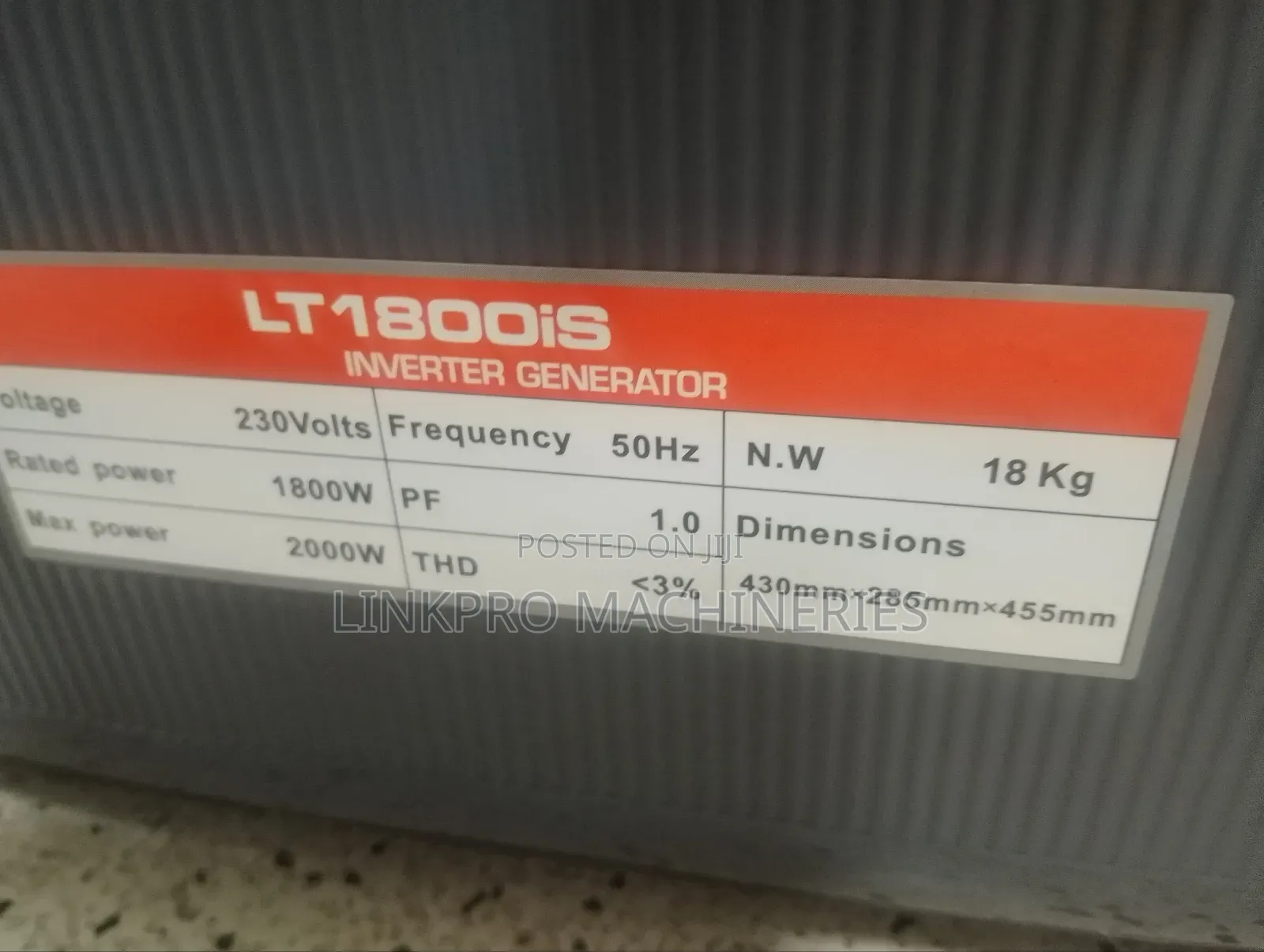 Kt1800is Premier Inverter Generator