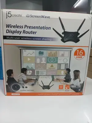 The J5create Screenwave Wireless Presentation Display Router (Jwr2100)