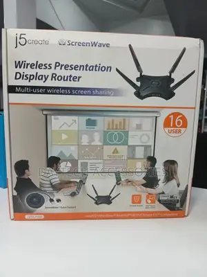 J5create Jwr2100 Wireless 16-User Multi Screen Conferencing Router.
