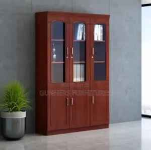 3 Door Wooden File Cabinet