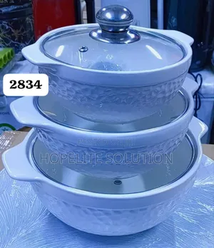 Ceramic Serving Bowls White Plain