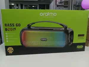 Durable Oraimo Bass Go Boom Bluetooth Speaker