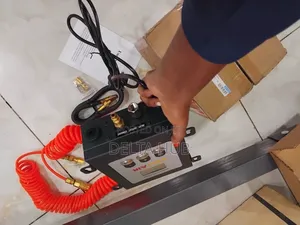 Electronic Air Compressor Tire Inflator With Preset Pressure Function