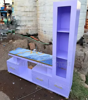 Executive Tv Stand With Marble Coating