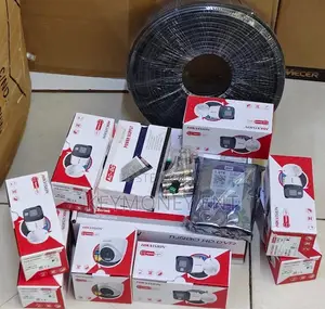 8 Colored CCTV Surveillance Cameras Wit Audio Recording Smart Hybrid