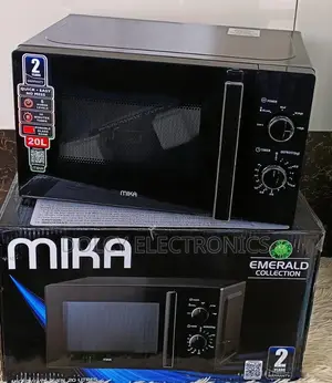 Mika Manual Microwave 20 Litres Black