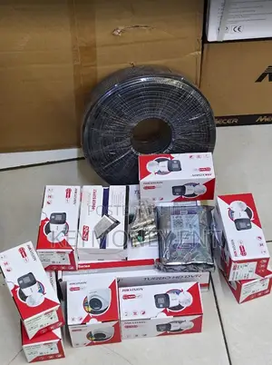8 Voice Recording CCTV Cameras With 1tb Storage Complete Kit Colored