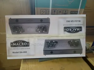 Macro Gas Cooker 2 Burner Stainless Steel With Auto Ignition 