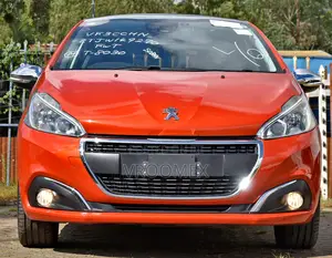 Peugeot 208 2019 Orange