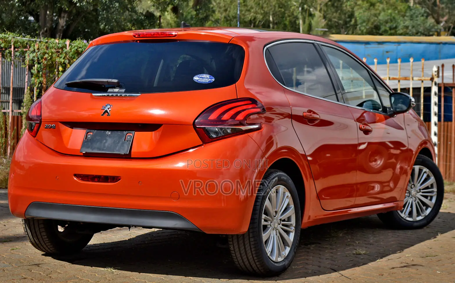 Peugeot 208 2019 Orange