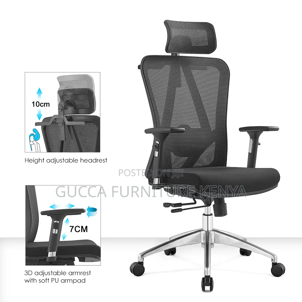 High-back Ergonomic Mesh Computer Chair