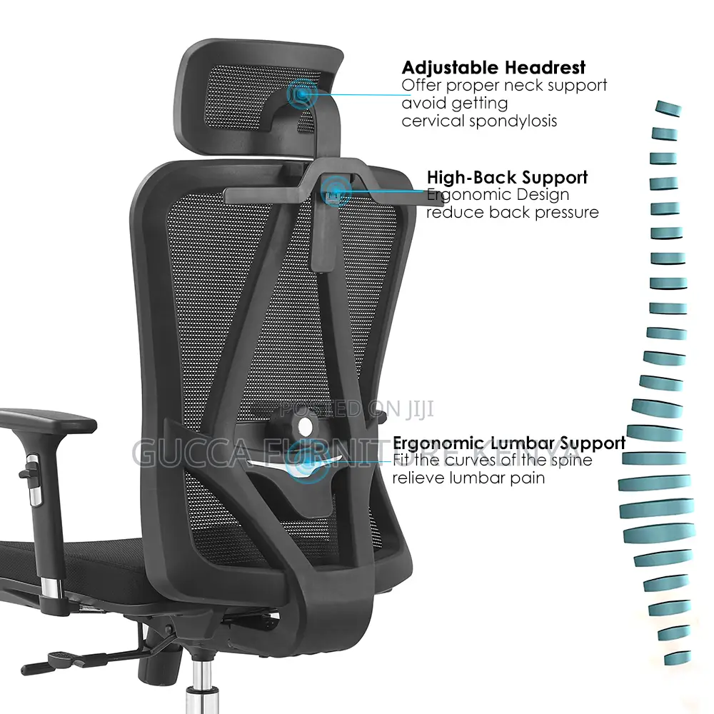High-back Ergonomic Mesh Computer Chair