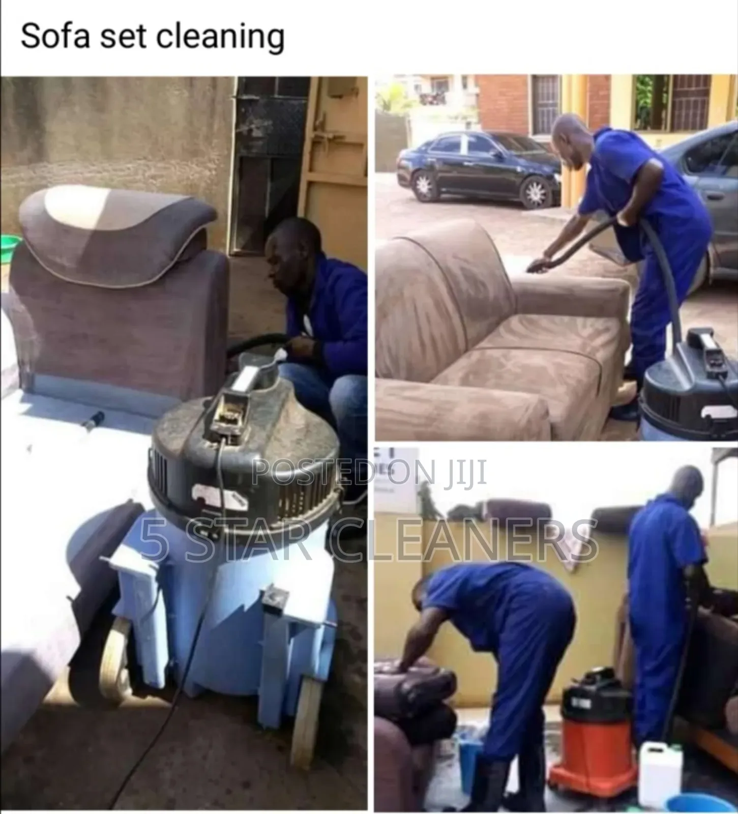 Ready for Sofaset Cleaning