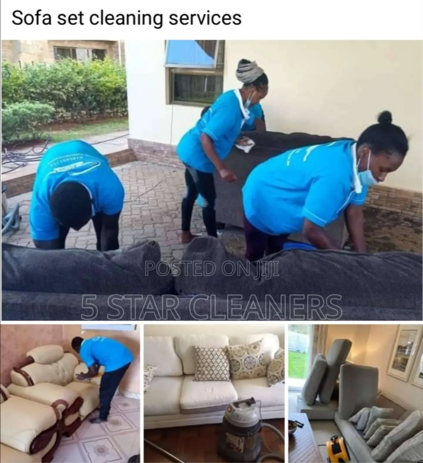 Ready for Sofaset Cleaning