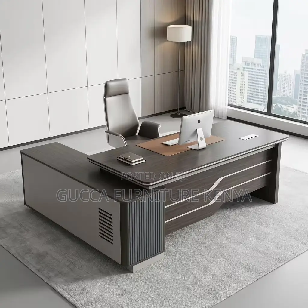 Directors 180cm L-shaped Executive Table