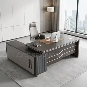 Directors 180cm L-shaped Executive Table