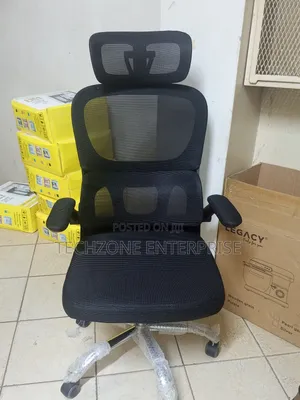 Quality Orthopedic High Back Mesh Office Chair, Lumbar Support 