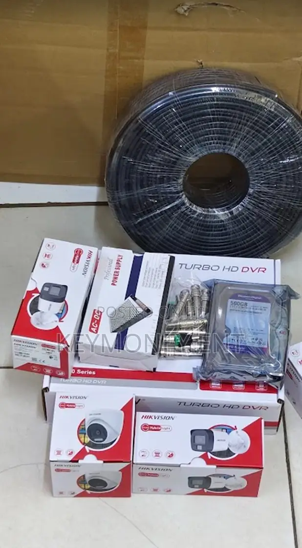 Hikvision 3 Smart Hybrid Colored CCTV Camera With Audio Recording