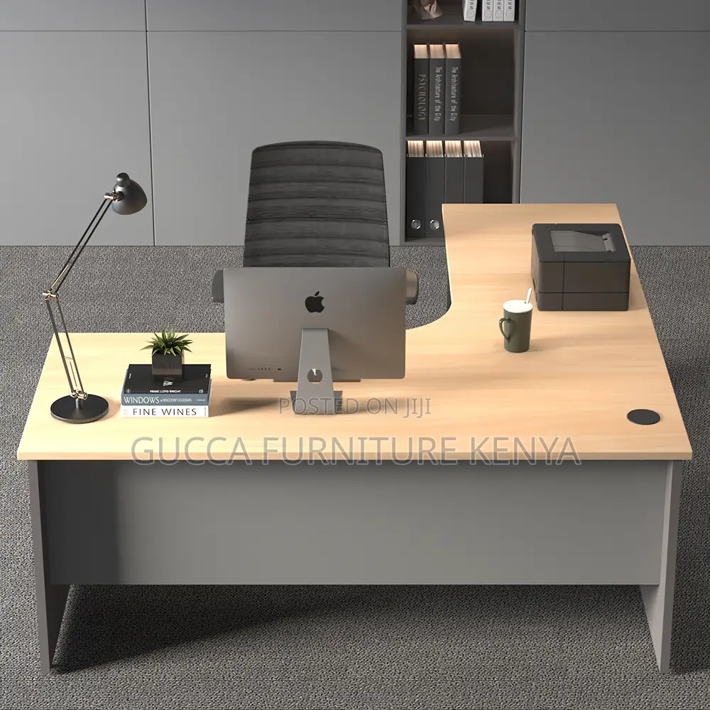 Curved Generic Office Computer Desk-140cm