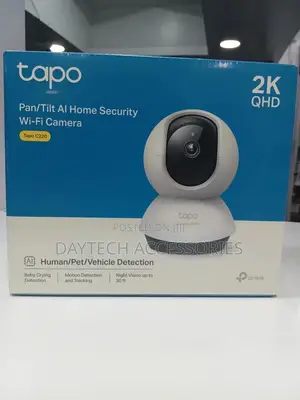 This Is a Tp-Link Tapo C220 Pan/Tilt Ai Home Security Wi-Fi Camera.