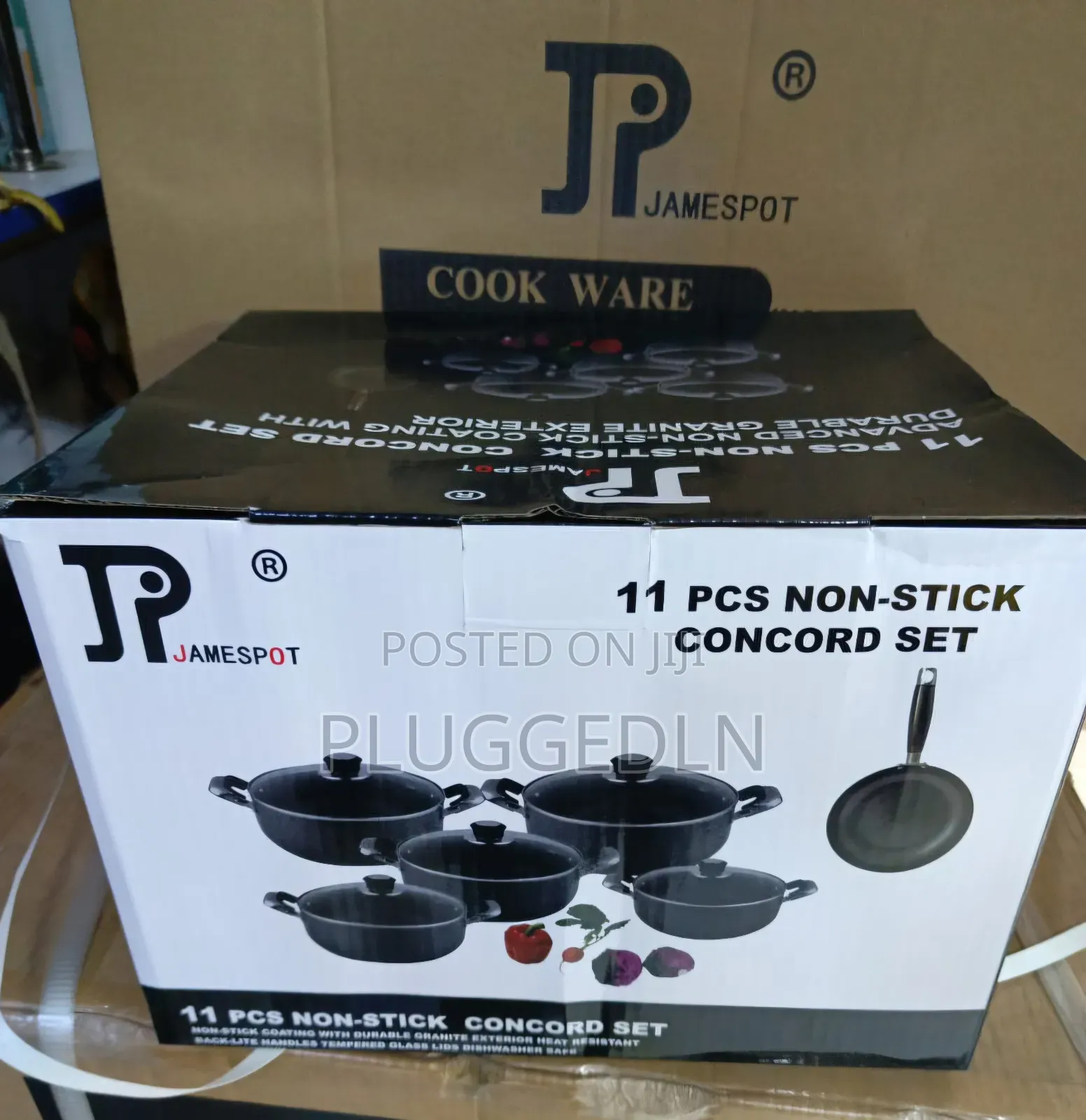 Jamespot 11pcs Nonstick Cookware Set.