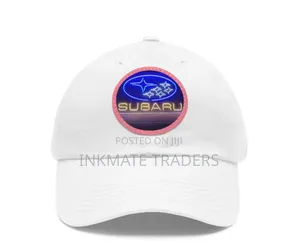 Subaru White Branded Cap Available
