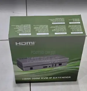4k 120m Hdmi Kvm Extender Over Cat 6 With Usb Mouse
