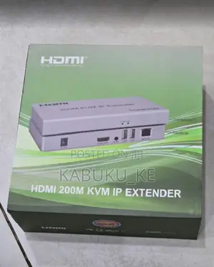 200m Kvm Hdmi Extender Over Ethernet Cable With Usb Ports For Mouse