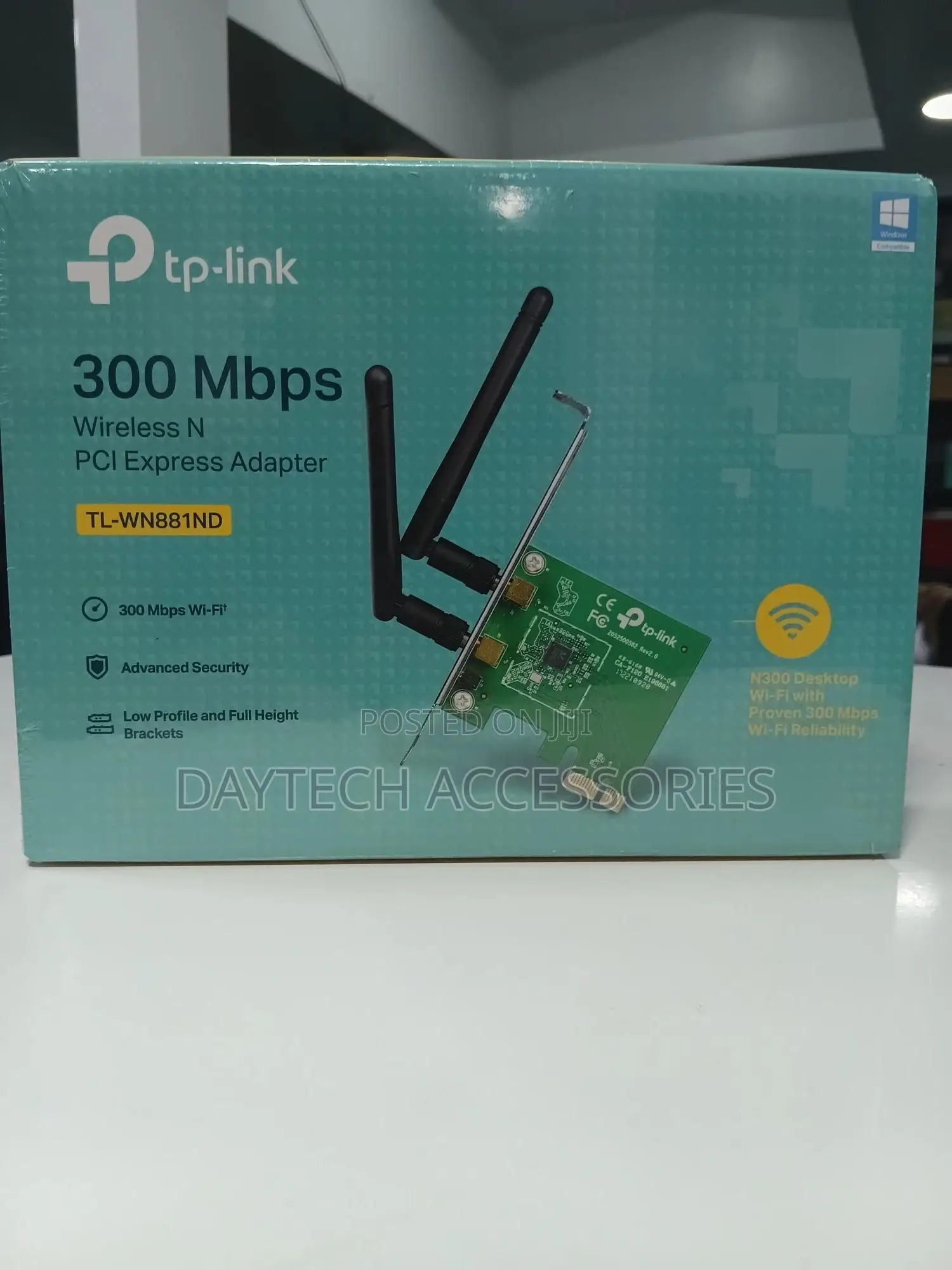 Tp-Link Tl-Wn881nd 300mbps Wireless N Pci Express Adapter.