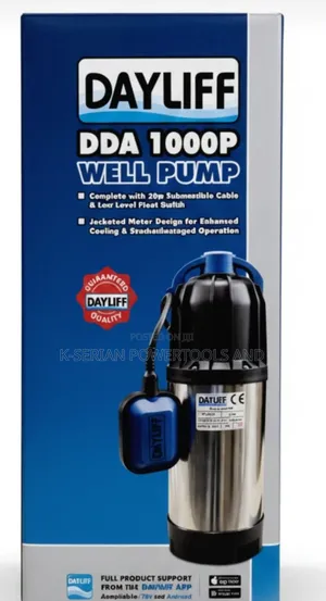 Dayliff Dda 1000p Well Submersible Pump/1.0hp Submersible Pump