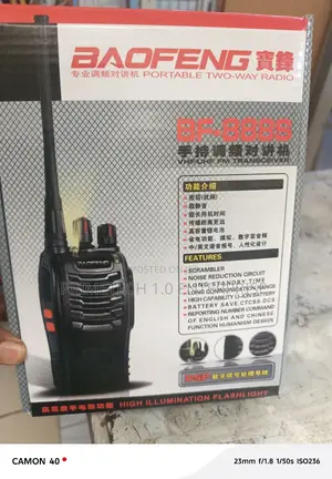 Portable Two Way Radio Bf 888