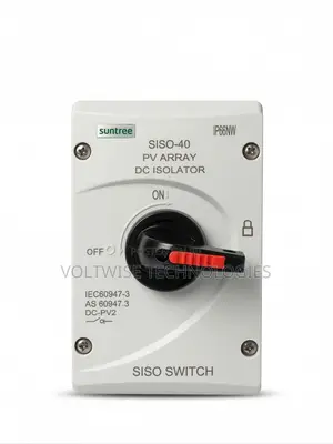 Suntree Ip66 Dc Isolator Switch for Pv Arrays - Siso-40