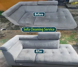 Upholstery Cleaning Before/After Sofa Cleaning